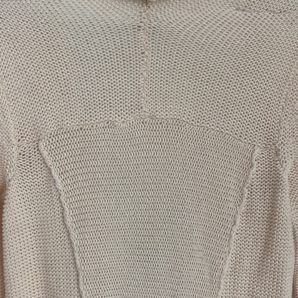 Free people Cascading Ruffle Ivory Cardigan S - Picture 5 of 10